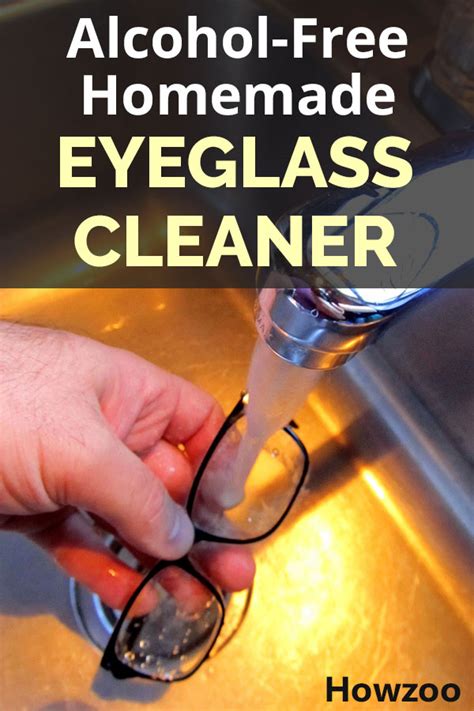 non alcohol eyeglass cleaner.